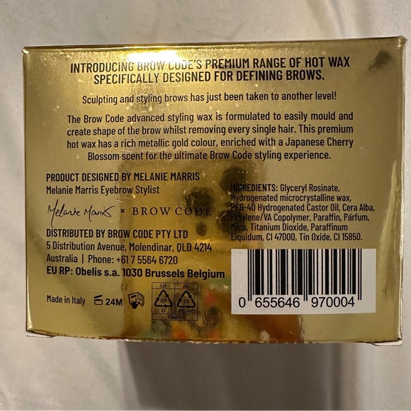 New ✨ In Box Brow Code Microwaveable Wax - Picture 3 of 5